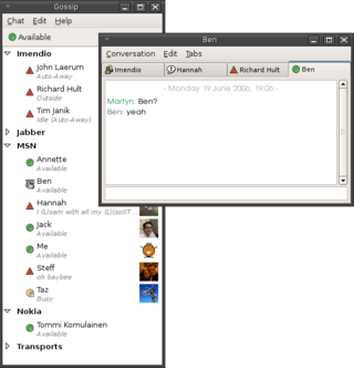 Online chat