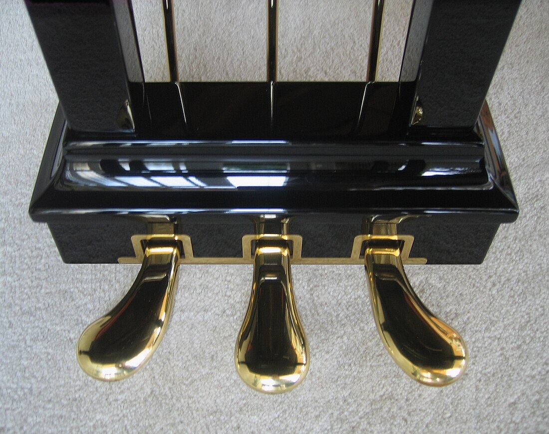 Piano pedals